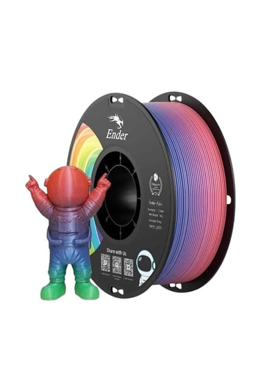 Creality Ender PLA+ Rainbow Filament 1.75mm 1kg
