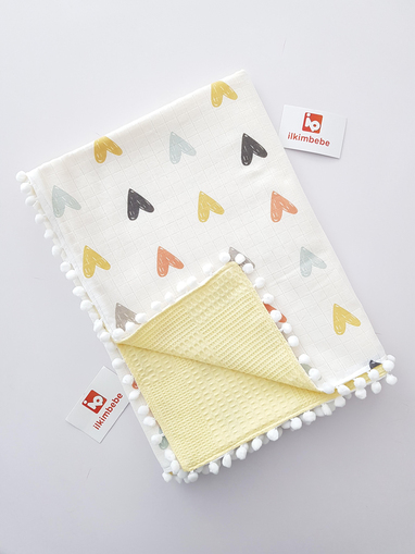 Kalpli Pikeli Battaniye 85x90 - BATTANİYE&ALT AÇMA