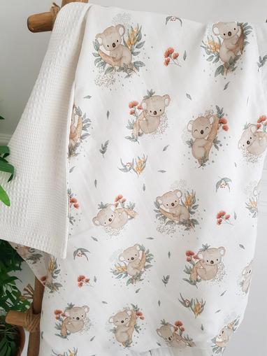 Koala Pikeli Bebek Battaniyesi 85x90