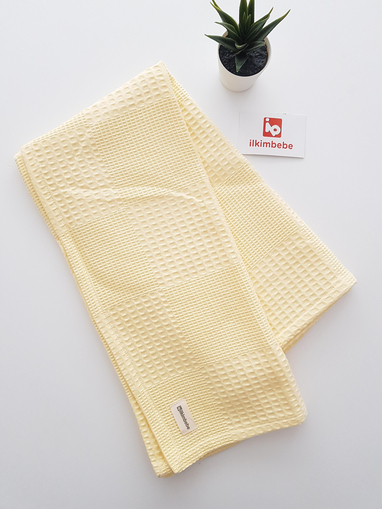 Waffle Pike Bebek Battaniyesi 85x90 - BATTANİYE&ALT AÇMA