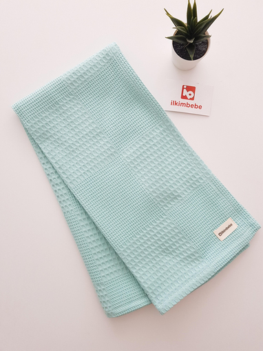 Waffle Pike Bebek Battaniyesi 85x90 - BATTANİYE&ALT AÇMA