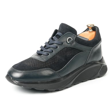 Petit Model Hakiki Deri Erkek Lacivert Sneaker