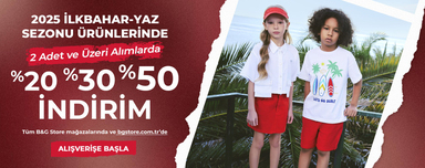 2025 İlkbahar-Yaz Sezonu Ürünlerinde İndirim!