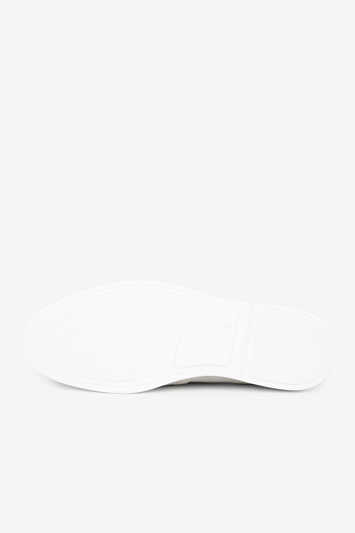Erkek Süet Penny Günlük Loafer – Latte · görsel 4
