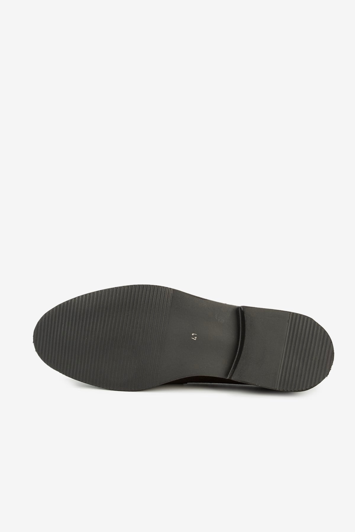 Erkek Süet Eva Tabanlı Bantlı Klasik Loafer — Kahverengi · görsel 4