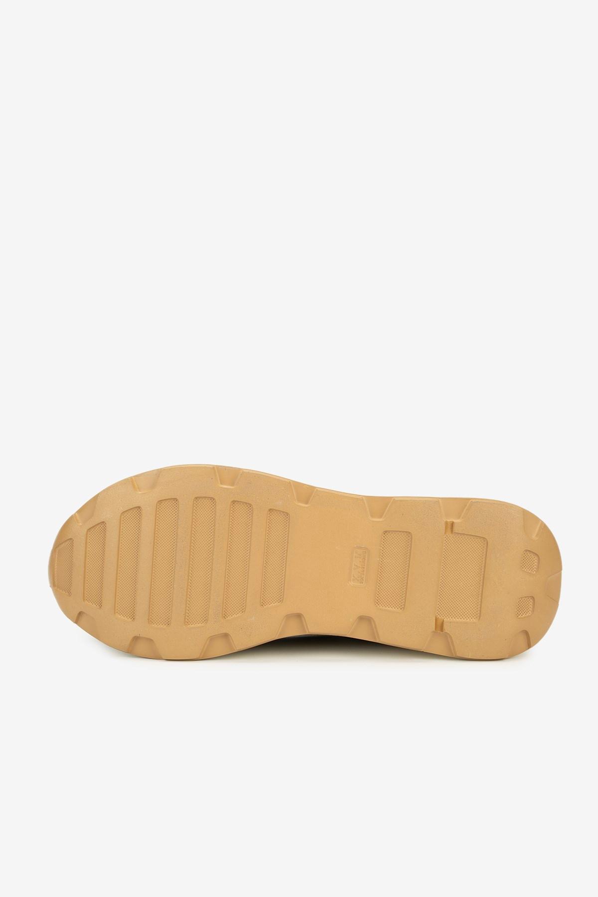 Erkek Süet Retro Sneaker — Kahverengi · görsel 5
