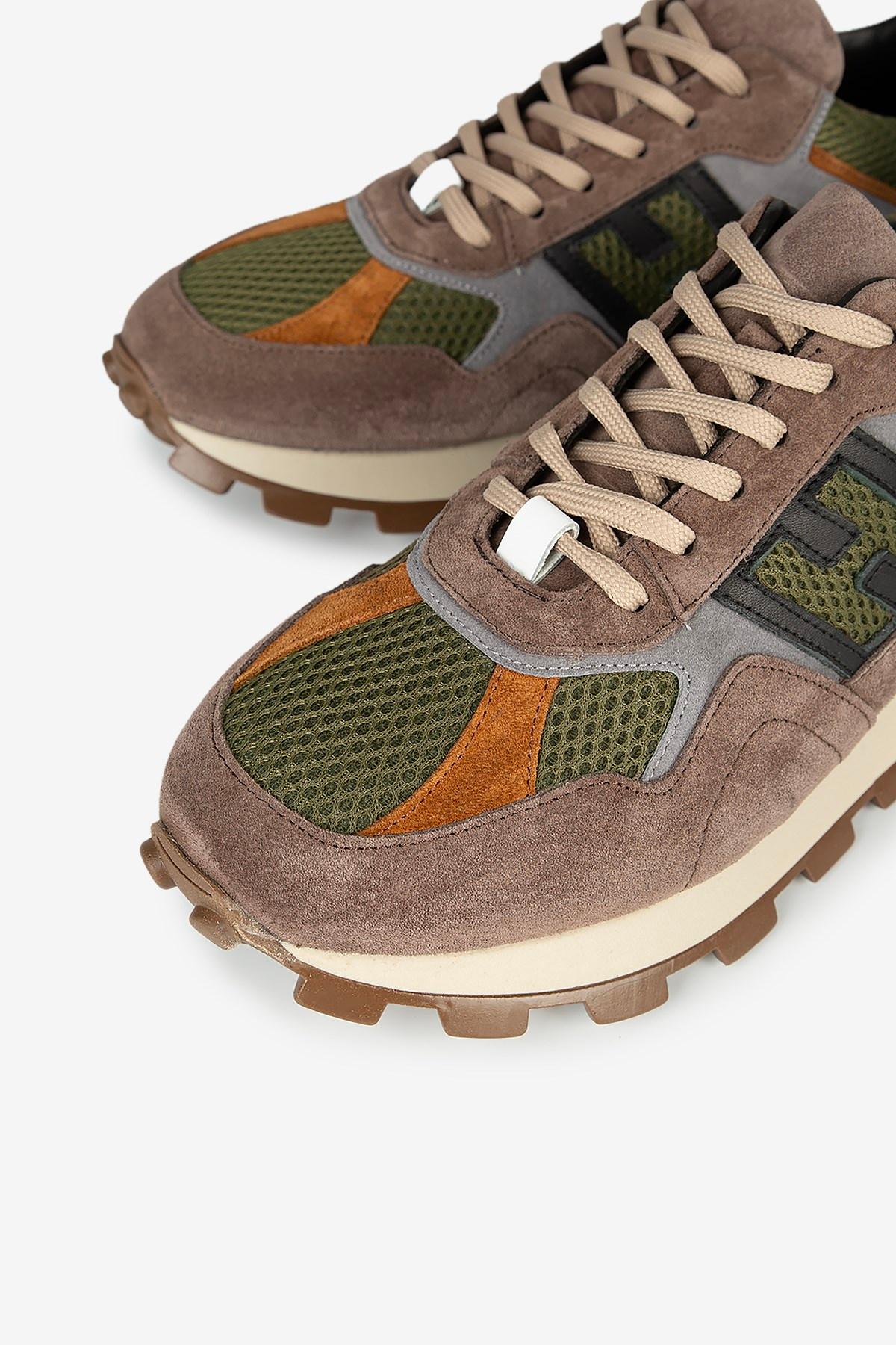 Erkek Süet File Detaylı Eva Tabanlı Sneaker – Vizon · görsel 3