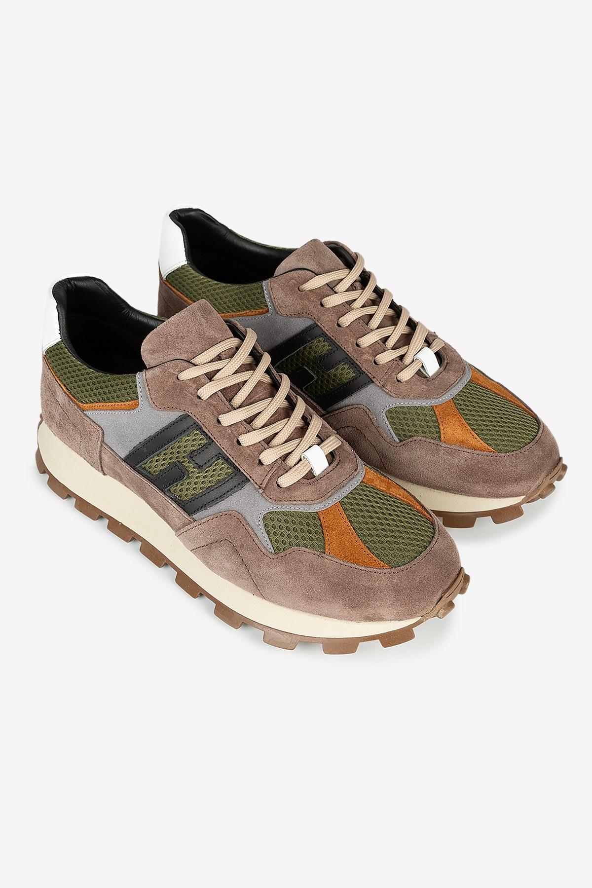 Erkek Süet File Detaylı Eva Tabanlı Sneaker – Vizon · görsel 2