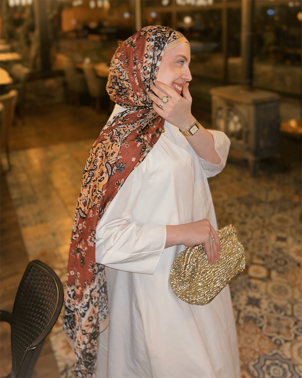 Çadır Nakışı Silk Nomads Vual İpek Şal