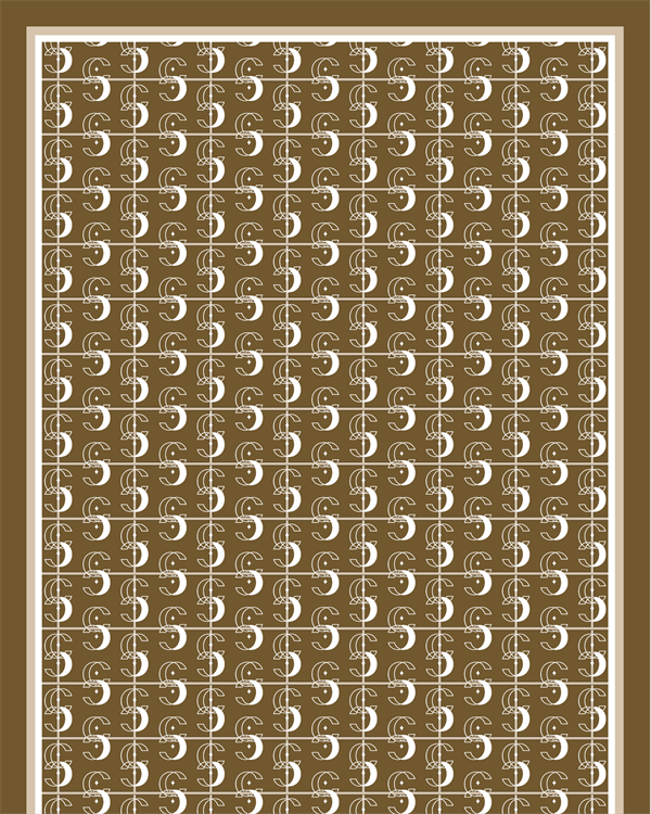 Camel Royal Vual İpek Şal - görsel 6