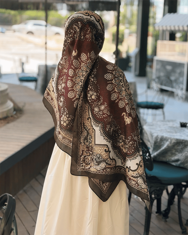Ceylan Adımı Silk Nomads Vual İpek Şal - görsel 4