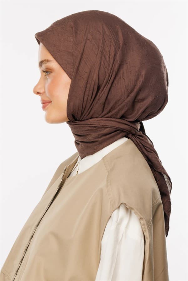 Çikolata Bambu Eşarp