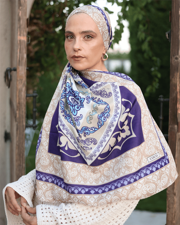 Derin Miras Silk Nomads Vual İpek Şal