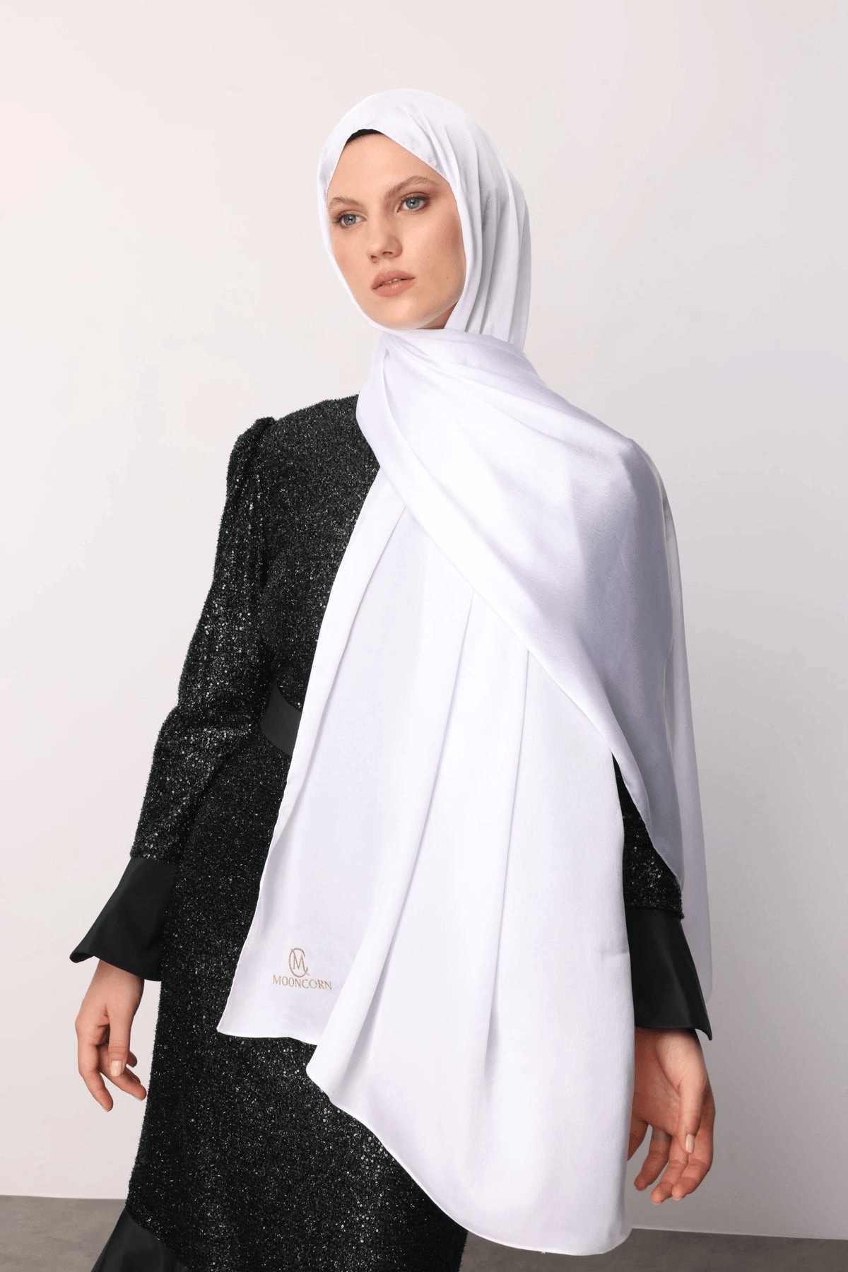 Beyaz Diamond Aura Şal - görsel 3