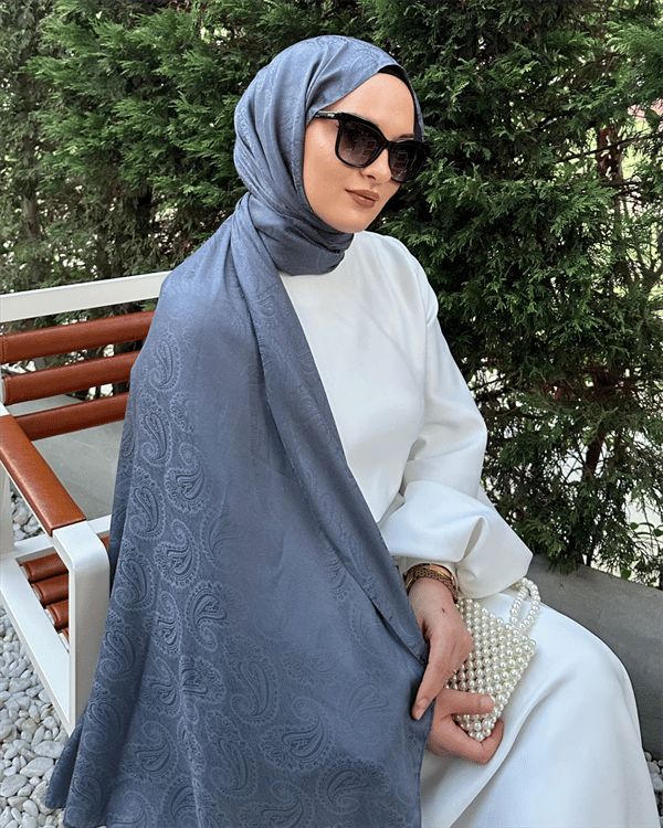 Füme Rumi Desen Jakar Şal