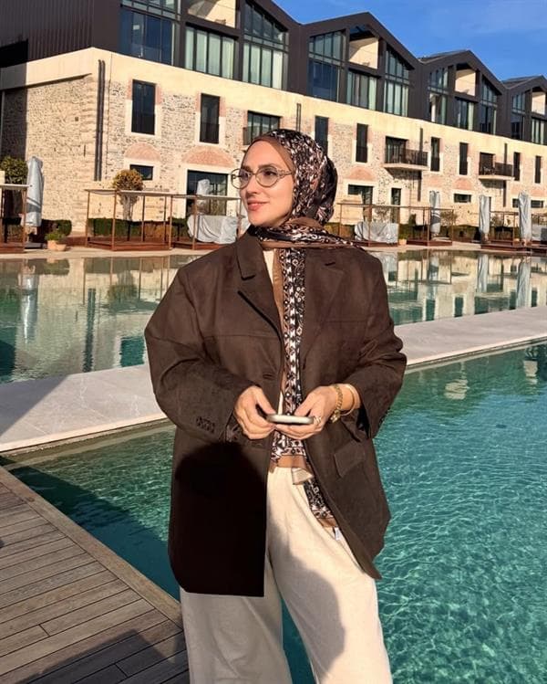 Gece Sarayı Silk Nomads Vual İpek Şal - görsel 4