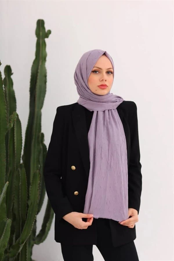 Leylak Bambu Şal