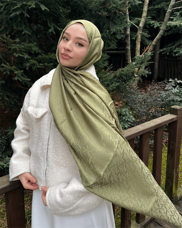 Haki Triya Desen Jakar Şal