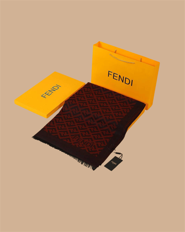 İthal Bordo F Desen Yün İpek Şal