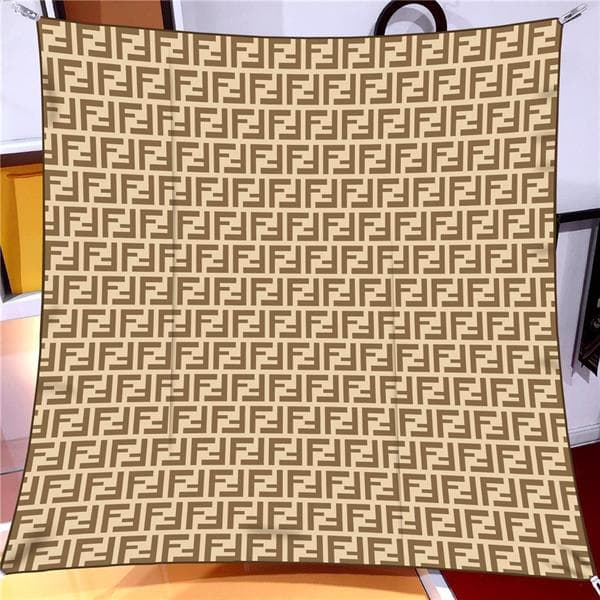 İthal Cappucino F Desen Twill İpek Eşarp