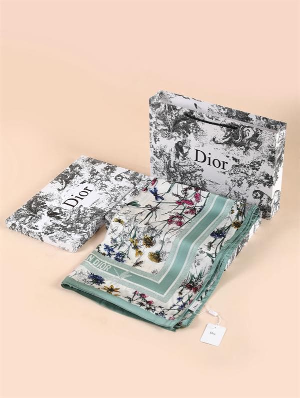 İthal Mint D Desen Vual İpek Şal