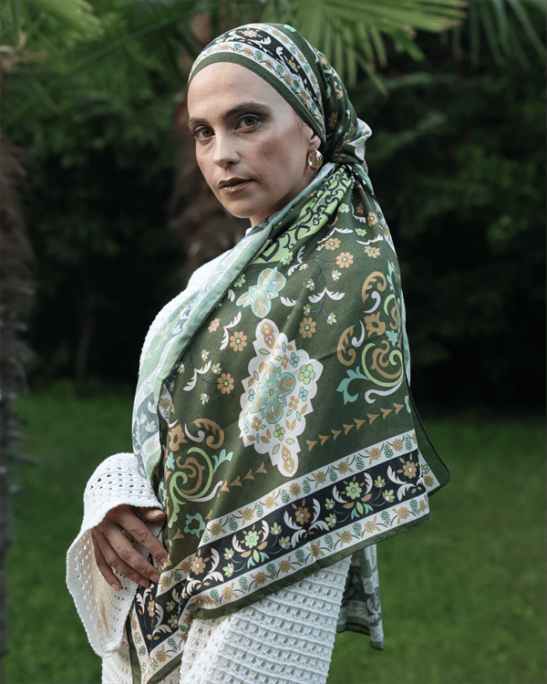Kervan Yolu Silk Nomads Vual İpek Şal