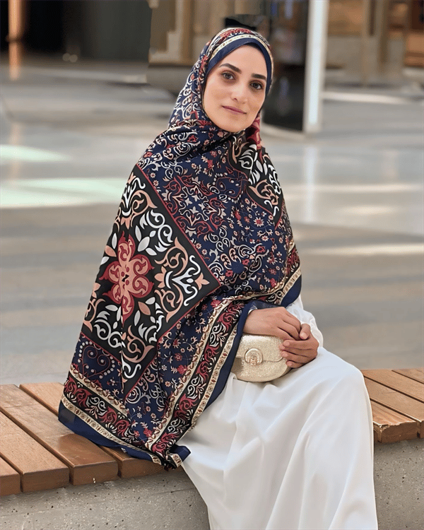 Kum Fırtınası Silk Nomads Vual İpek Şal - görsel 3