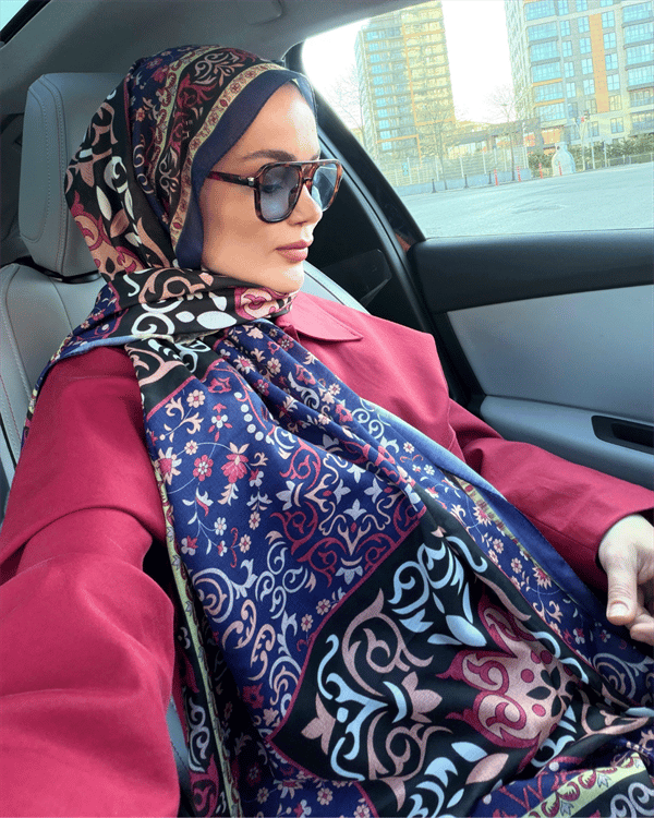 Kum Fırtınası Silk Nomads Vual İpek Şal