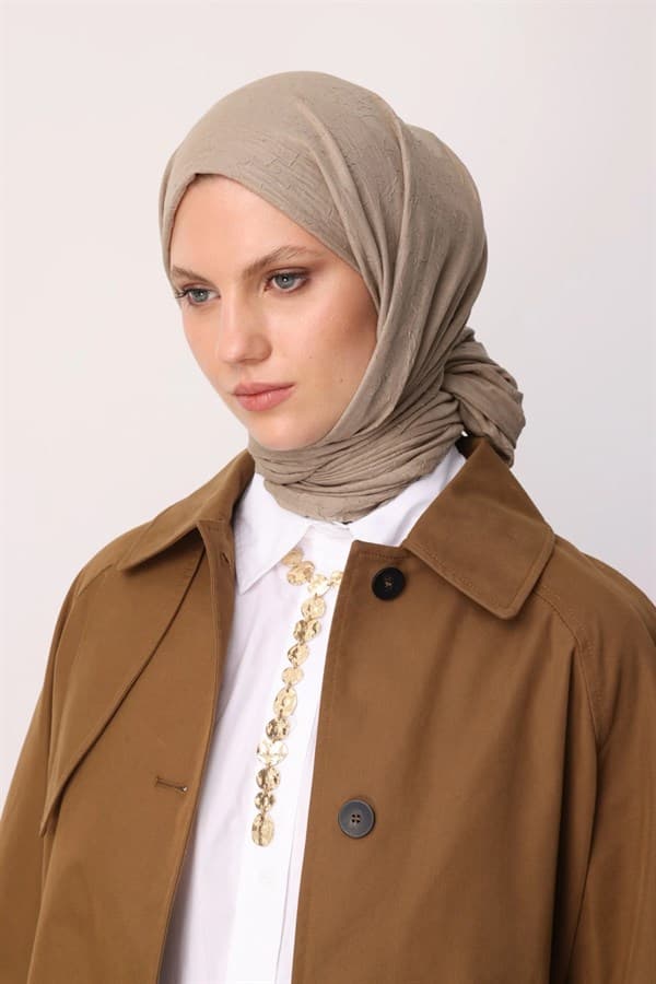 Latte Bambu Şal - görsel 3
