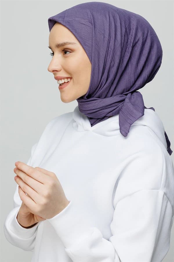 Lavanta Bambu Eşarp - görsel 3