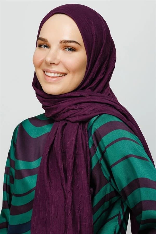 Mor Bambu Şal