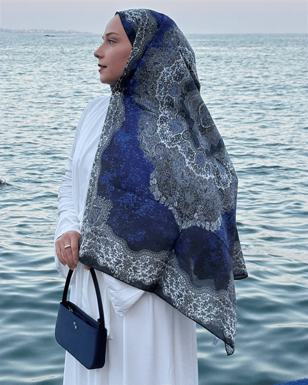 Mor Ufuk Silk Nomads Vual İpek Şal