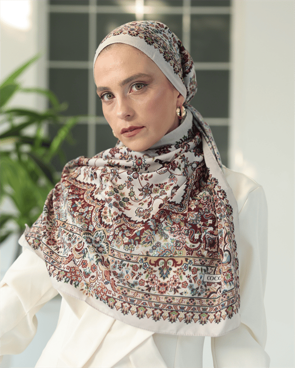 Nomad Ruhu Silk Nomads Vual İpek Şal
