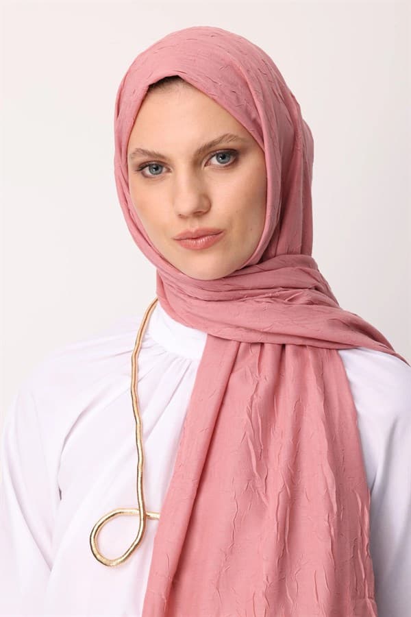 Pembe Bambu Şal