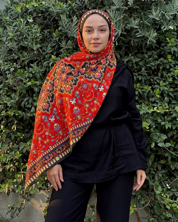 Rüzgarın Sesi Silk Nomads Vual İpek Şal - görsel 4