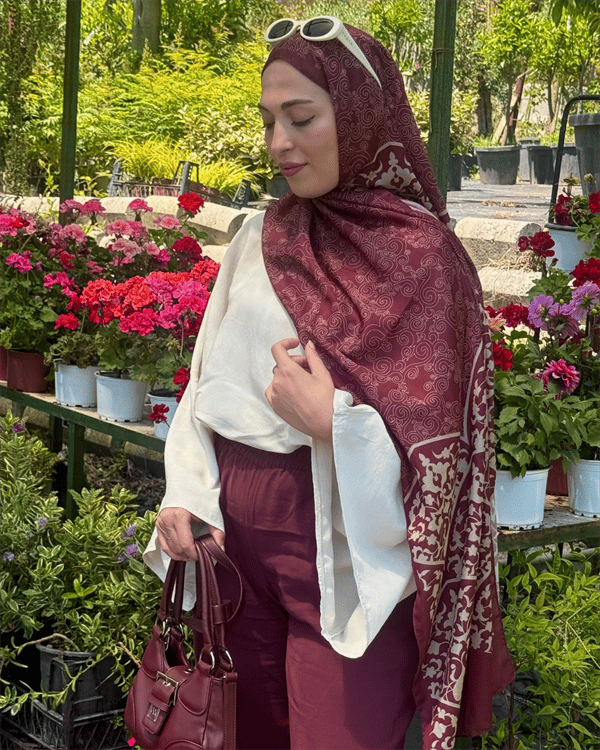 Şule'nin Tarçın Kabuk & İnci Taşı Saraylı Desen Şal Tercihi - 11 - görsel 3