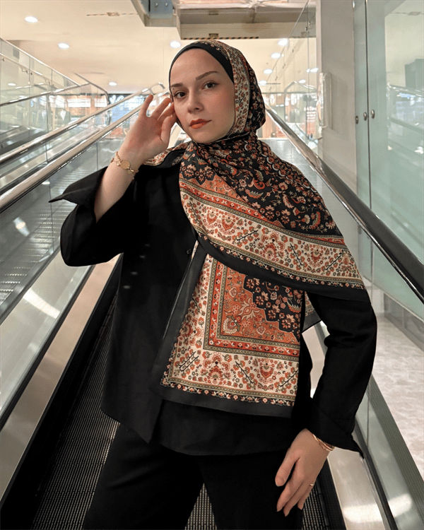 Serap Silk Nomads Vual İpek Şal