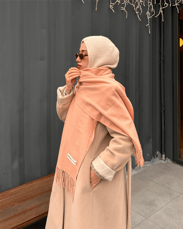 Somon İthal Kaşmir Atkı