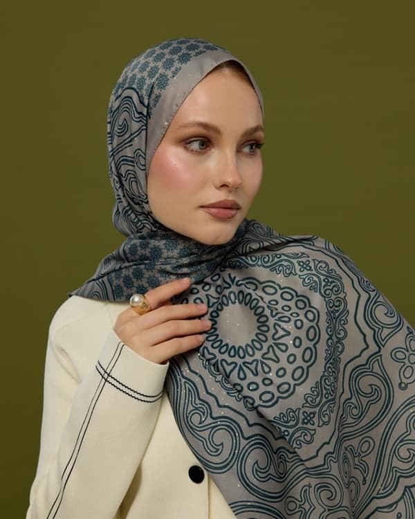Taş & Gece Bala Hatun Desen Şal - 58