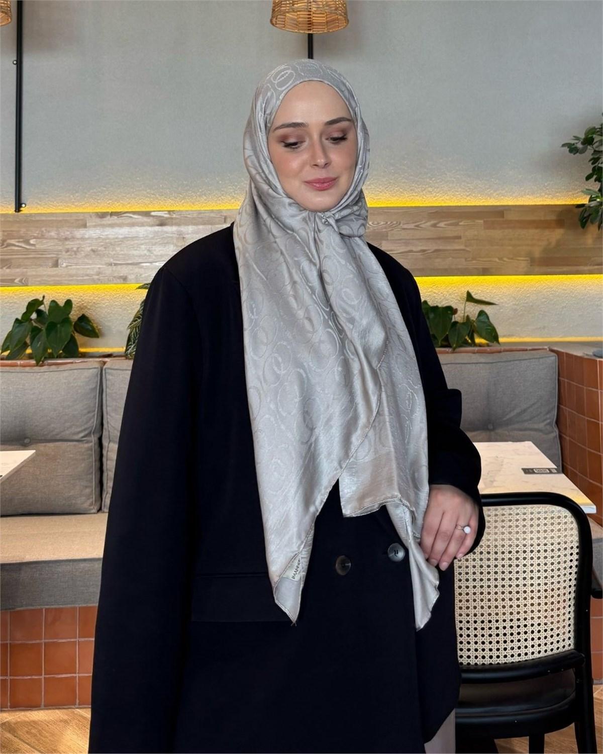 Vizon Imannoor Ester Desen Pamuk Jakar Şal