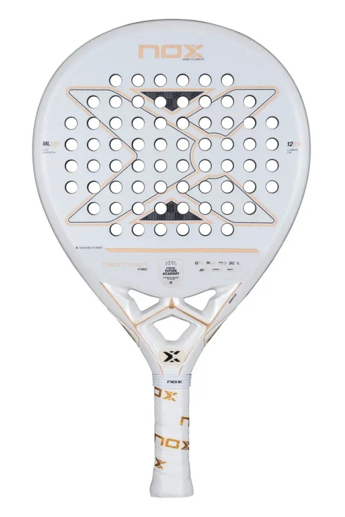 NOX NextGen Pro Hybrid 12K 360 padel raketi
