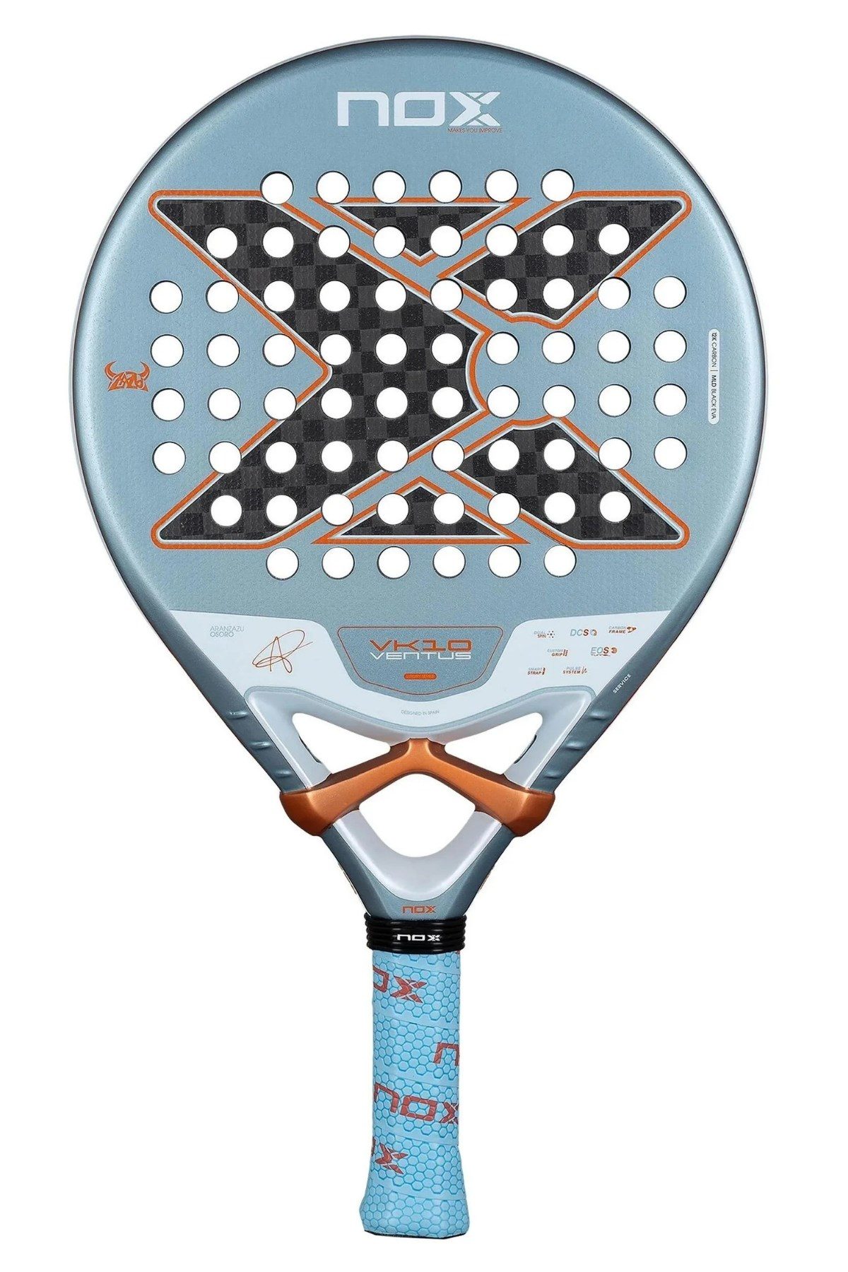 NOX VK 10 Ventus Control 12K 360 padel raketi