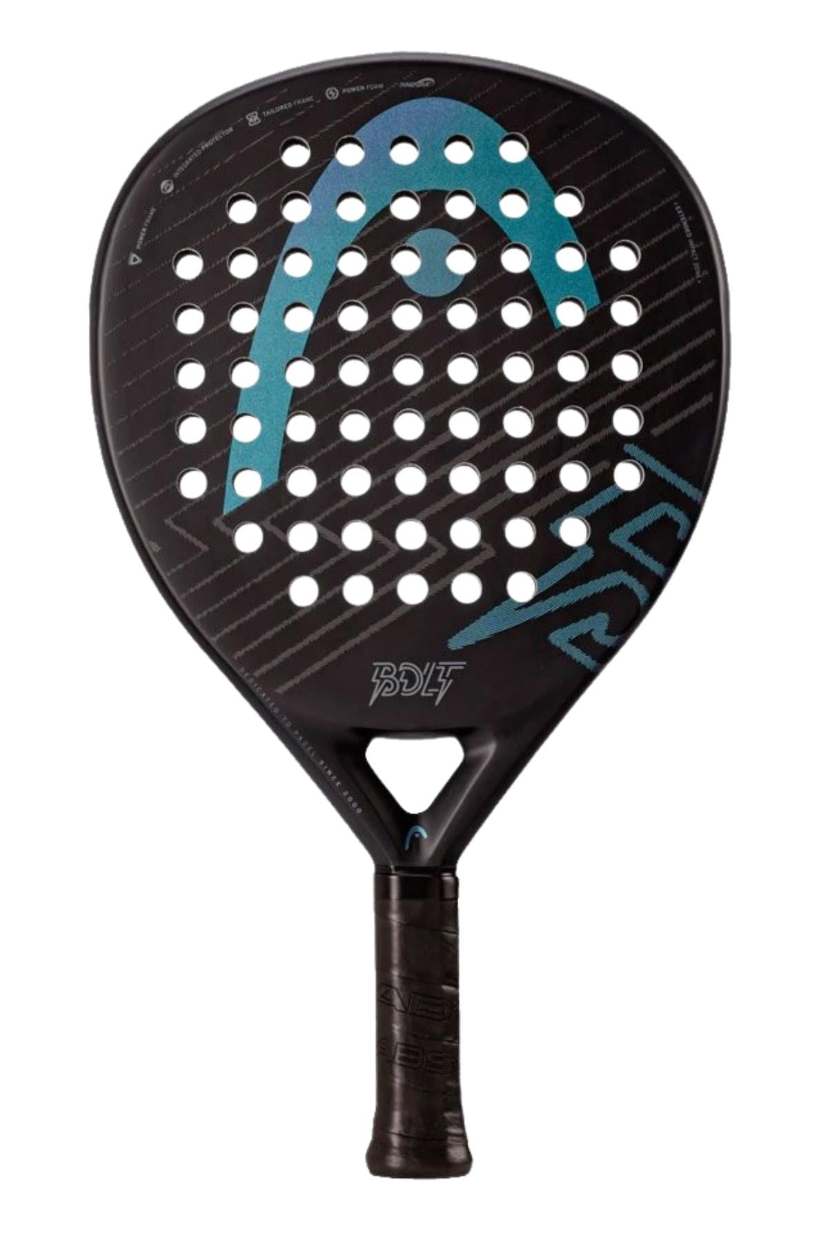 Head Bolt Siyah padel raketi