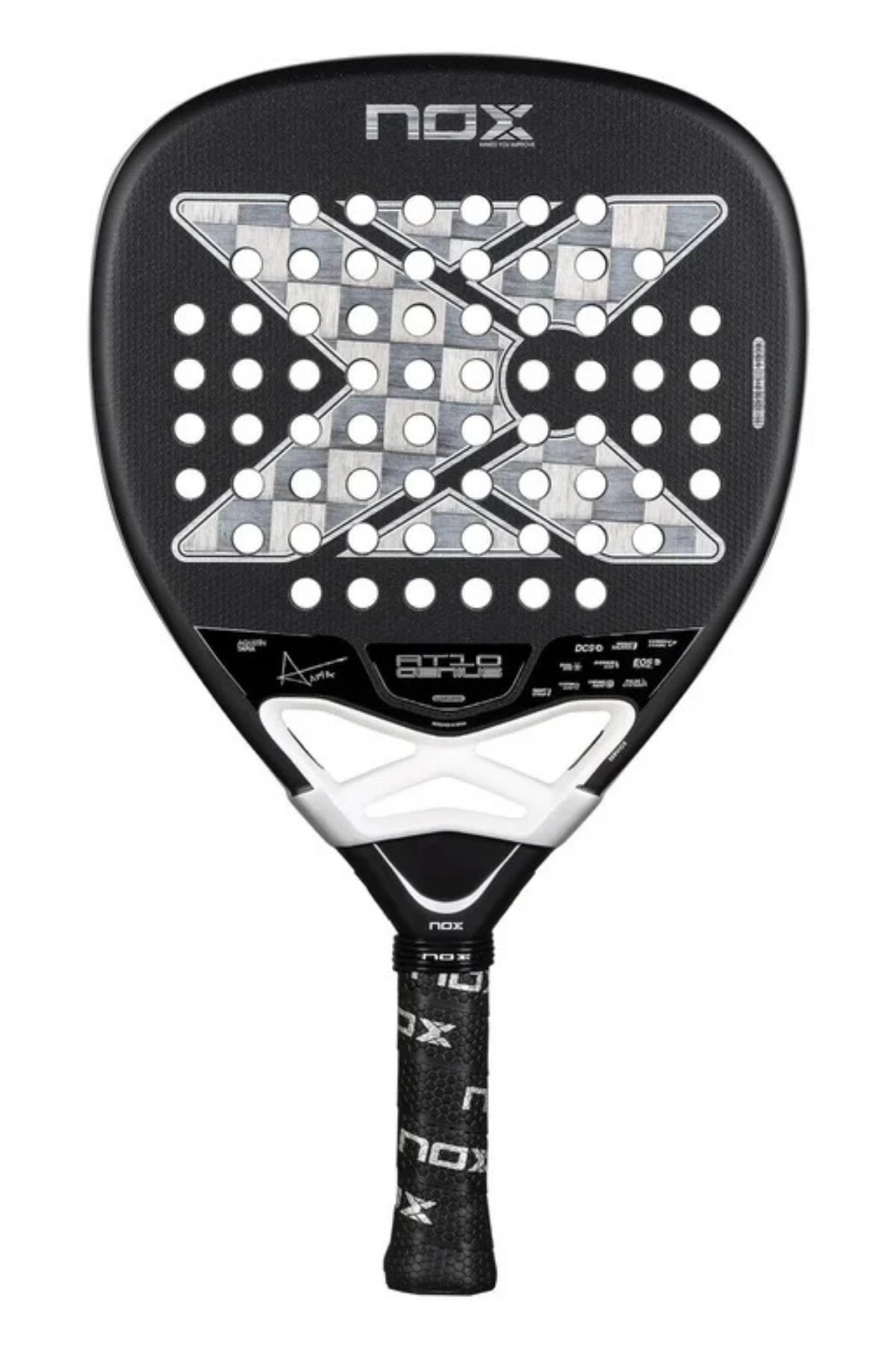 NOX AT10 Genius Attack 18K Alum 360- By Agustin Tapia padel raketi