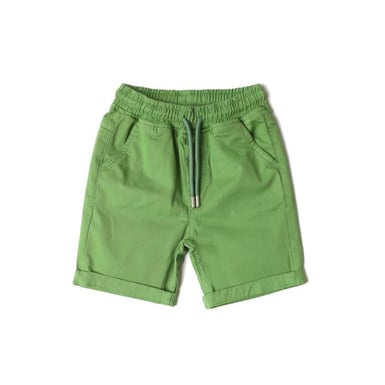 Erkek Çocuk Beli Lastikli Gabardin Şort 1-5 Yaş