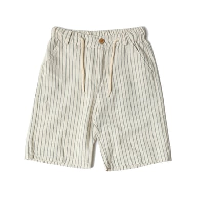 Boys Striped Linen Shorts Ages 6–16 – 123217