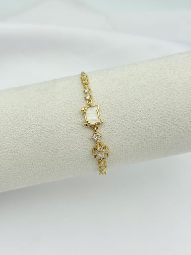 14K Asansörlü Bileklik // BILEK-7095.BILEK-7095