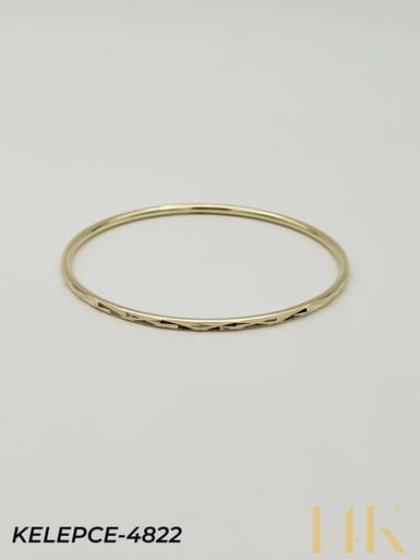 14K Bilezik (Tekli satılmaktadır) 6.0 Boy // KELEPCE-4822KELEPCE-4822