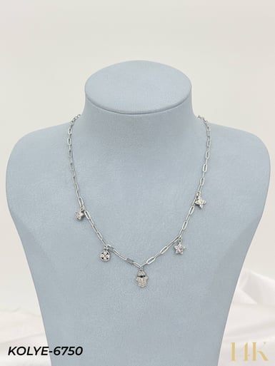 14K Charmlı Kolye 45cm // KOLYE-6750KOLYE-6750