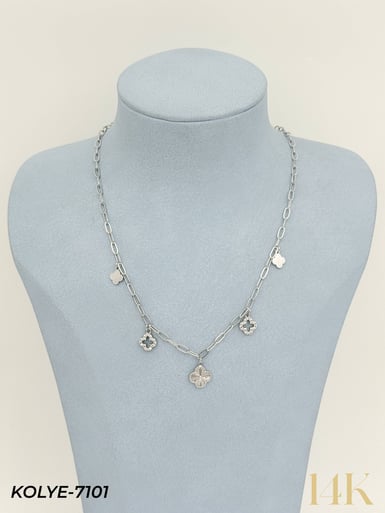 14K Charmlı Kolye 45cm // KOLYE-7101KOLYE-7101